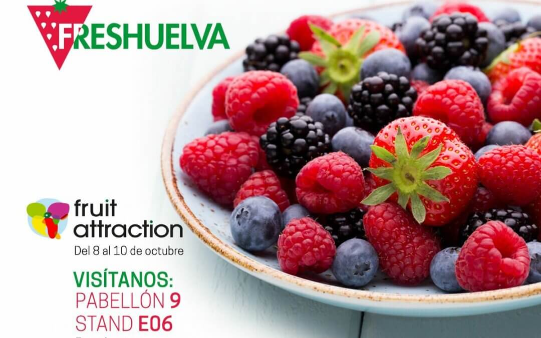 Freshuelva exhibe la fortaleza del sector de los frutos rojos en Fruit Attraction