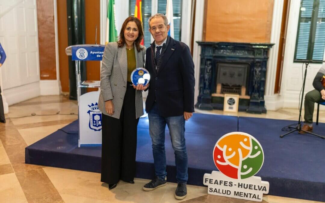 Feafes Huelva reconoce a Freshuelva con el premio Cazaestigmas por su apoyo a la salud mental