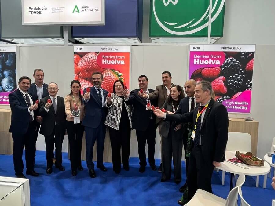 Freshuelva fortalece en Berlín sus alianzas internacionales para la promoción de los frutos rojos de Huelva