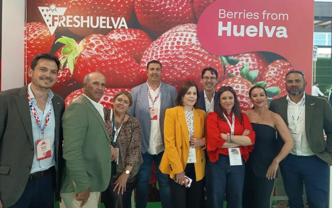 Freshuelva refuerza el posicionamiento internacional de los frutos rojos en Macfrut 2025