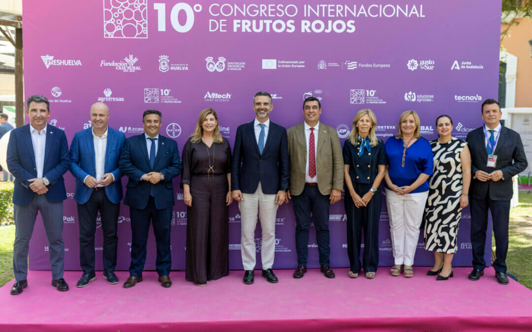 El Congreso Internacional de Frutos Rojos vuelve a situar a la provincia de Huelva como capital mundial de los berries