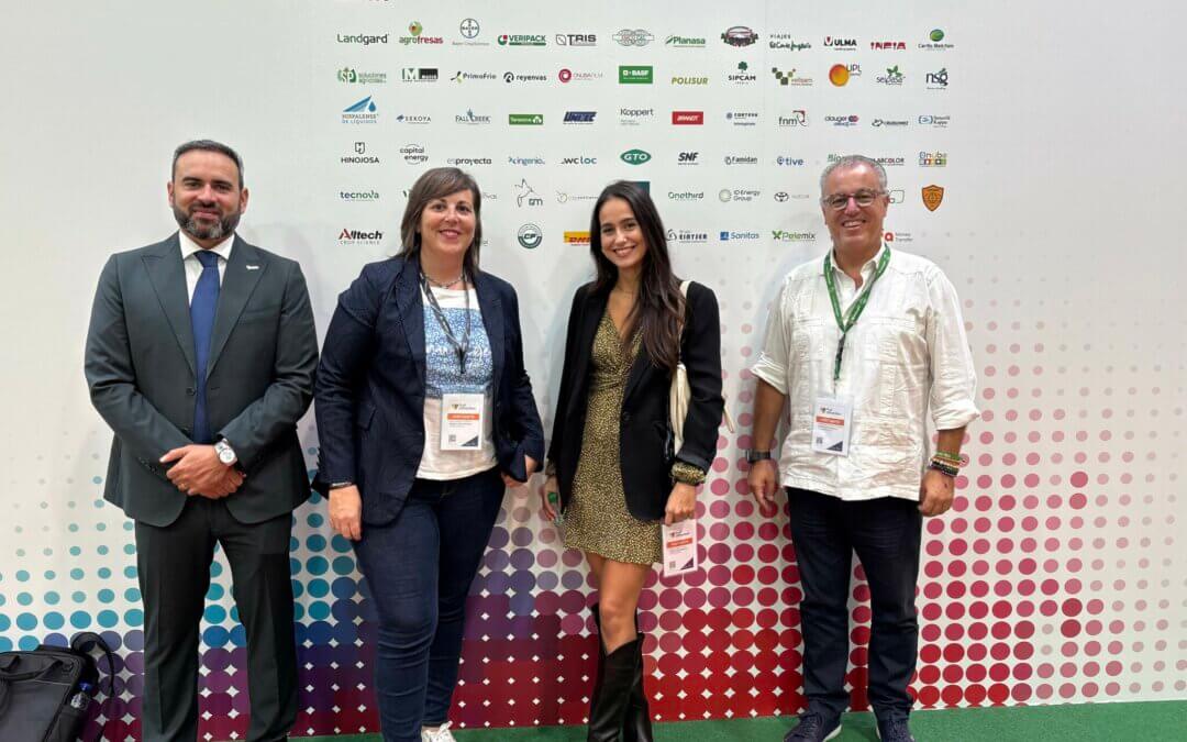 El stand de Freshuelva, punto de encuentro profesional con nuestras empresas partners