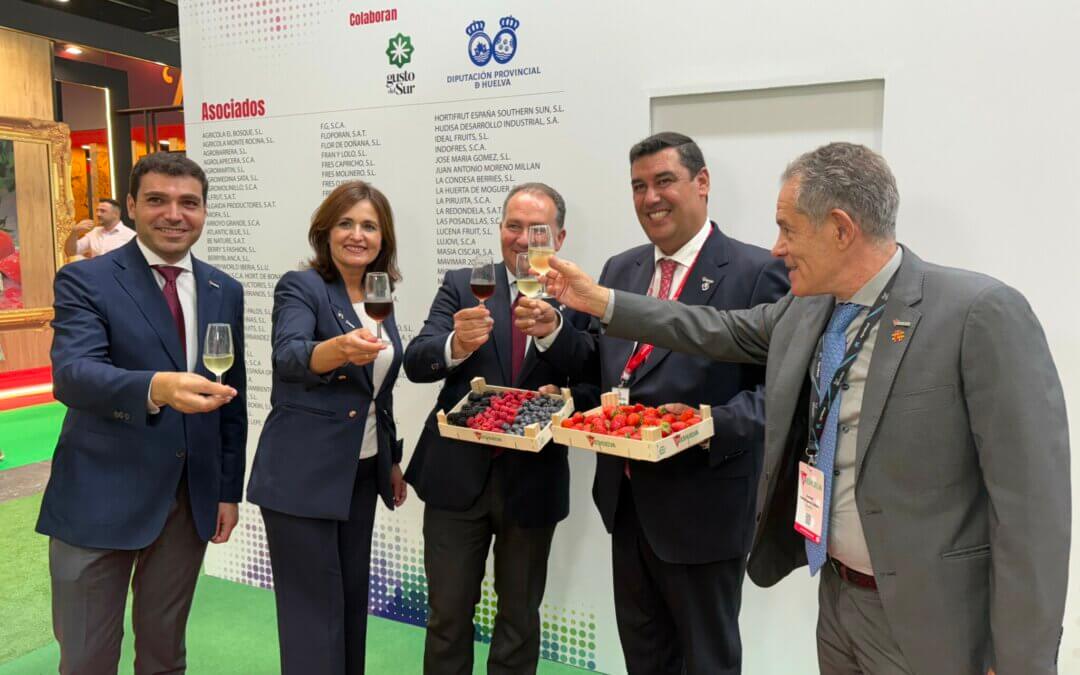 Los vinos de la DO Condado de Huelva acompañan un año más a los frutos rojos en Fruit Attraction