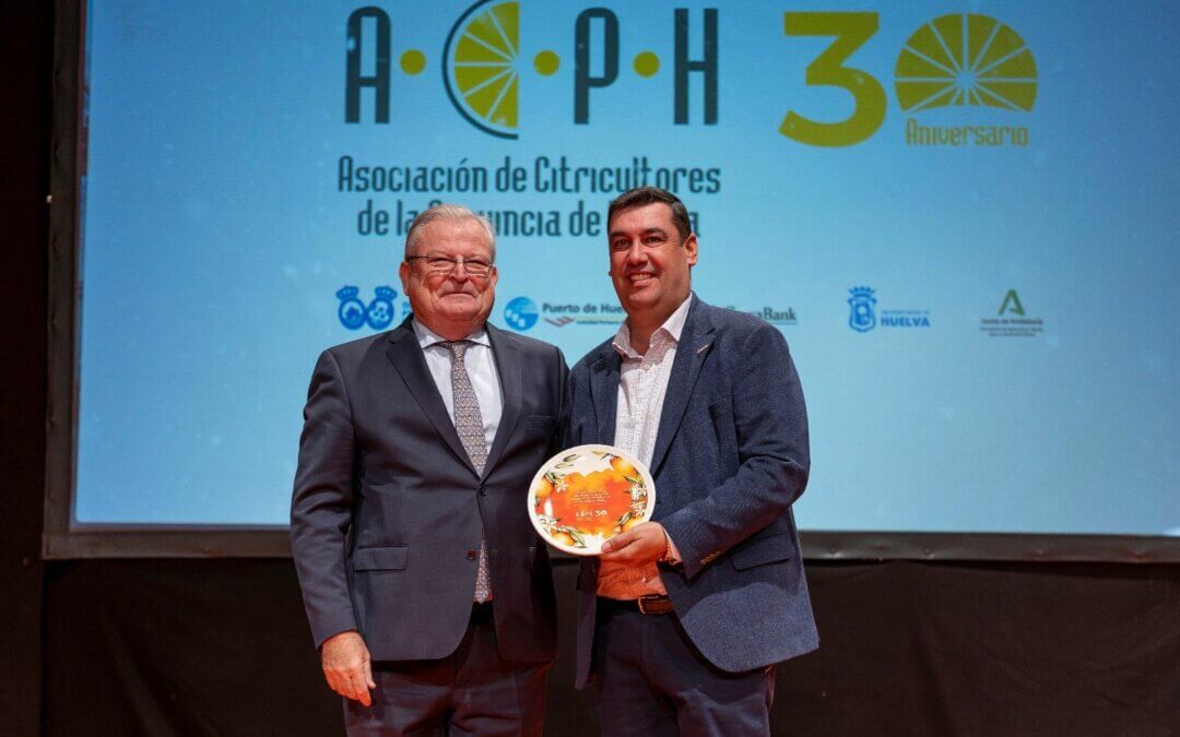 Freshuelva recibe el reconocimiento de la ACPH en su 30º aniversario
