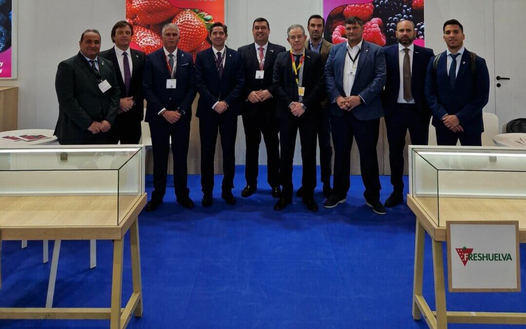 Freshuelva promocionará la calidad de sus frutos rojos en Fruit Logistica 2026