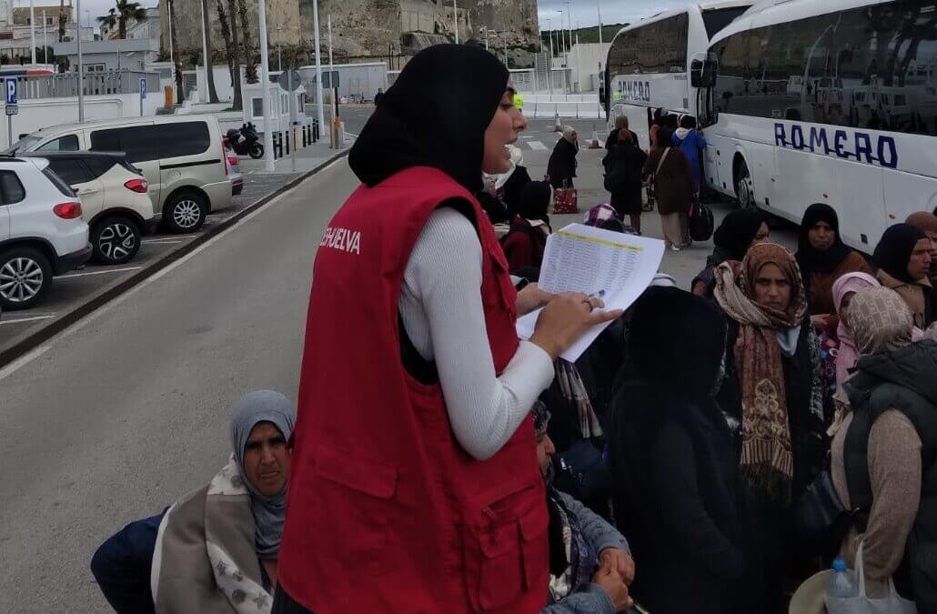 Comienzan a incorporarse las trabajadoras contratadas en origen tras la reapertura del puerto de Tarifa
