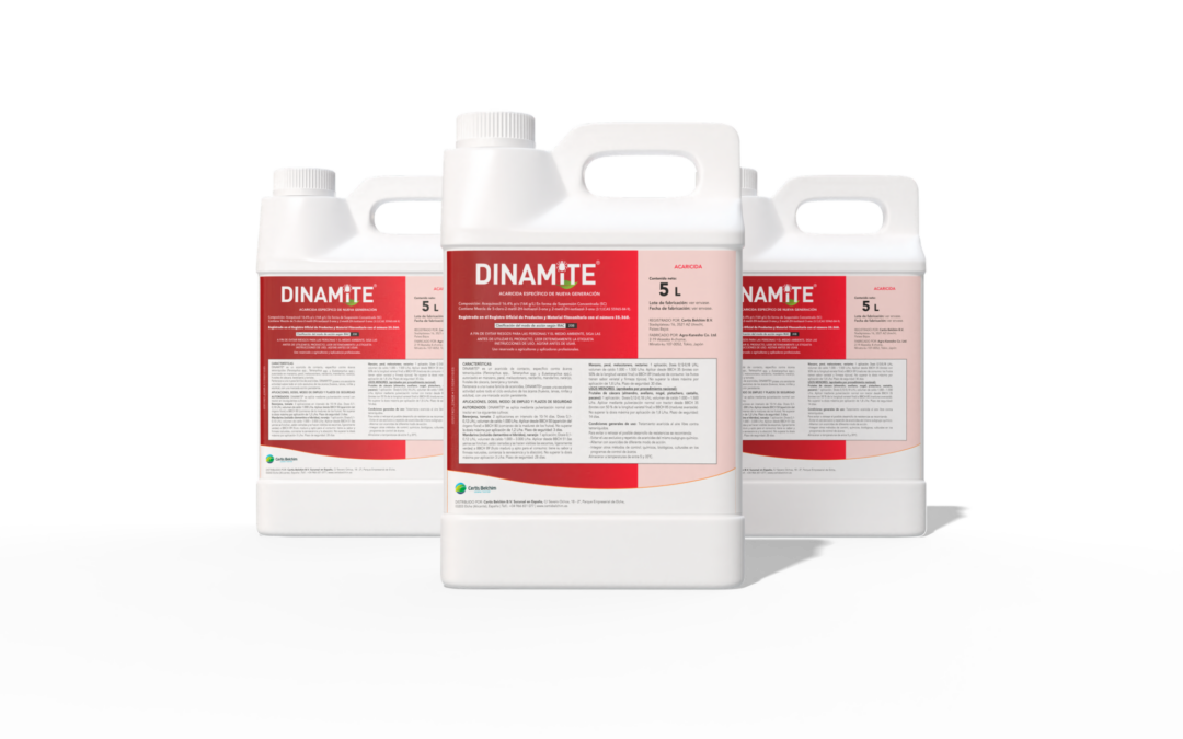 Certis Belchim amplía el registro de Dinamite® e incorpora nuevos usos en invernadero y al aire libre frente a ácaros tetraníquidos