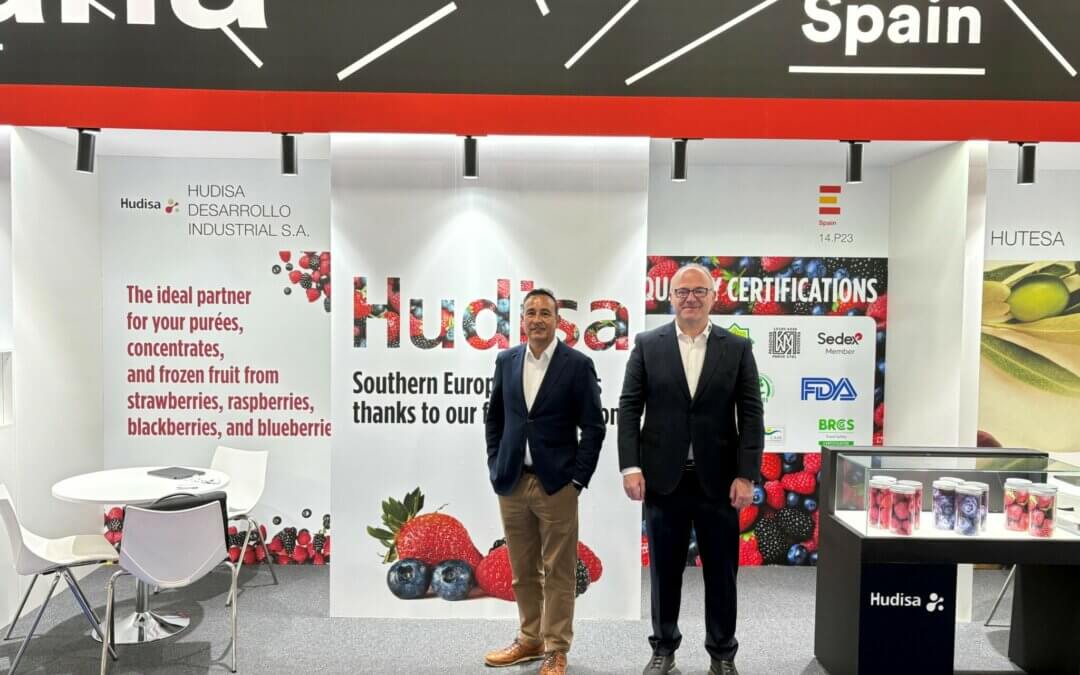Hudisa refuerza la proyección internacional de los frutos rojos transformados en la World of Private Label 2026