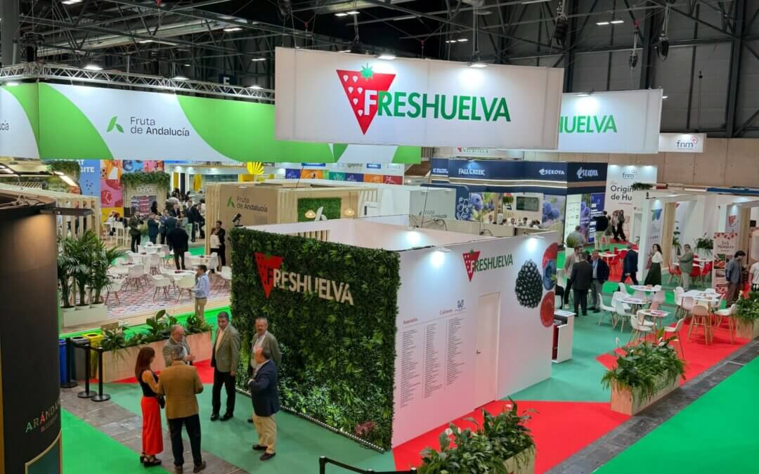 Freshuelva lleva a Fruit Attraction la fortaleza comercial de los frutos rojos de Huelva